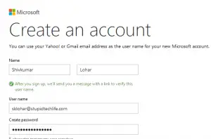 create-outlook-account