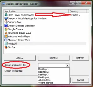 dexpot-for-multiple-virtual-desktop-for-window-assign-application