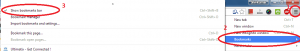 enabling-bookmark-using wrench-setting-in-chrome