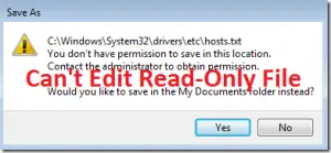 edit-ready-only-file-Error-Msg-showing-while-saving