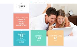 Internet Services WordPress Theme