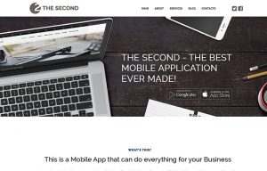 Mobile Applications WordPress Theme