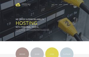 Hosting Company WordPress Theme