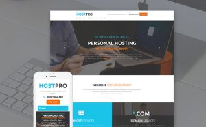 HostPro WordPress Theme