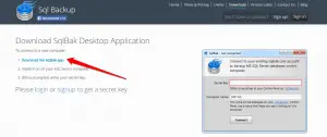 download-sqlback-desktop-application