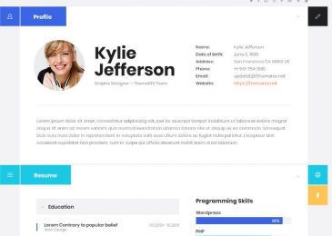 shift-cv-wordpress-theme