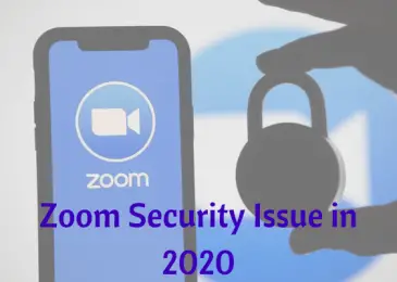 Zoom Security Issue in 2020